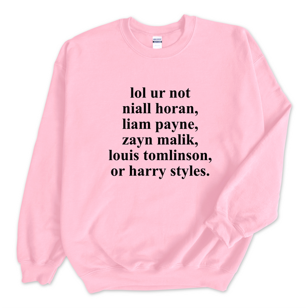 Harry Styles Pink shops Crewneck XXL