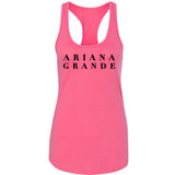 Ariana Grande "Logo" Racerback Tank Top