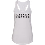 Ariana Grande "Logo" Racerback Tank Top