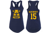 To All The Boys I Loved Before "Adler High Lacrosse / Kavinsky 15 BACK" Racerback Tank Top