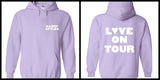 Harry Styles "Harry Styles / Love on Tour BACK" Hoodie Sweatshirt