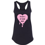 5SOS 5 Seconds of Summer "I've Got a Jet Black Heart" Racerback Tank Top