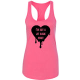 5SOS 5 Seconds of Summer "I've Got a Jet Black Heart" Racerback Tank Top