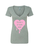 5SOS 5 Seconds of Summer "I've Got a Jet Black Heart" V-Neck T-Shirt