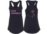 BTS "Love Yourself / Flower BACK" Racerback Tank Top