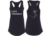 BTS "Love Yourself / Flower BACK" Racerback Tank Top