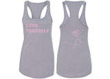 BTS "Love Yourself / Flower BACK" Racerback Tank Top