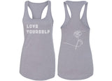 BTS "Love Yourself / Flower BACK" Racerback Tank Top