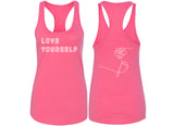 BTS "Love Yourself / Flower BACK" Racerback Tank Top