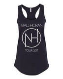 Niall Horan - NH Logo Outline Tour 2017 Racerback Tank Top
