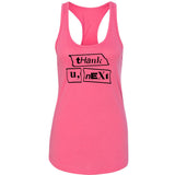 Ariana Grande "Thank U, Next" Tape Racerback Tank Top