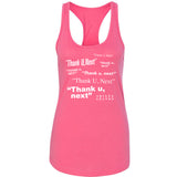 Ariana Grande "Thank U, Next" Racerback Tank Top