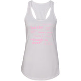 Ariana Grande "Thank U, Next" Racerback Tank Top