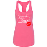Ariana Grande "Thank U, Next" Tape & Lips Racerback Tank Top