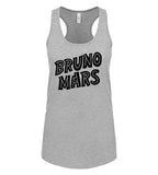 Bruno Mars "Bruno Mars - Original Logo" Racerback Tank Top