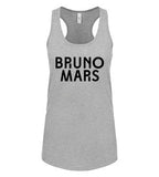 Bruno Mars "Bruno Mars - Unorthodox Jukebox Logo" Racerback Tank Top