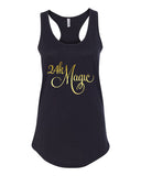 Bruno Mars "24K Magic" Racerback Tank Top