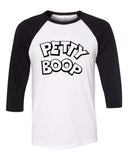 "Petty Boop" Baseball Tee