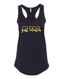 Bruno Mars "Uptown Funk - Don't Believe Me Just Watch" Racerback Tank Top