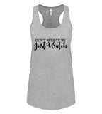 Bruno Mars "Uptown Funk - Don't Believe Me Just Watch" Racerback Tank Top