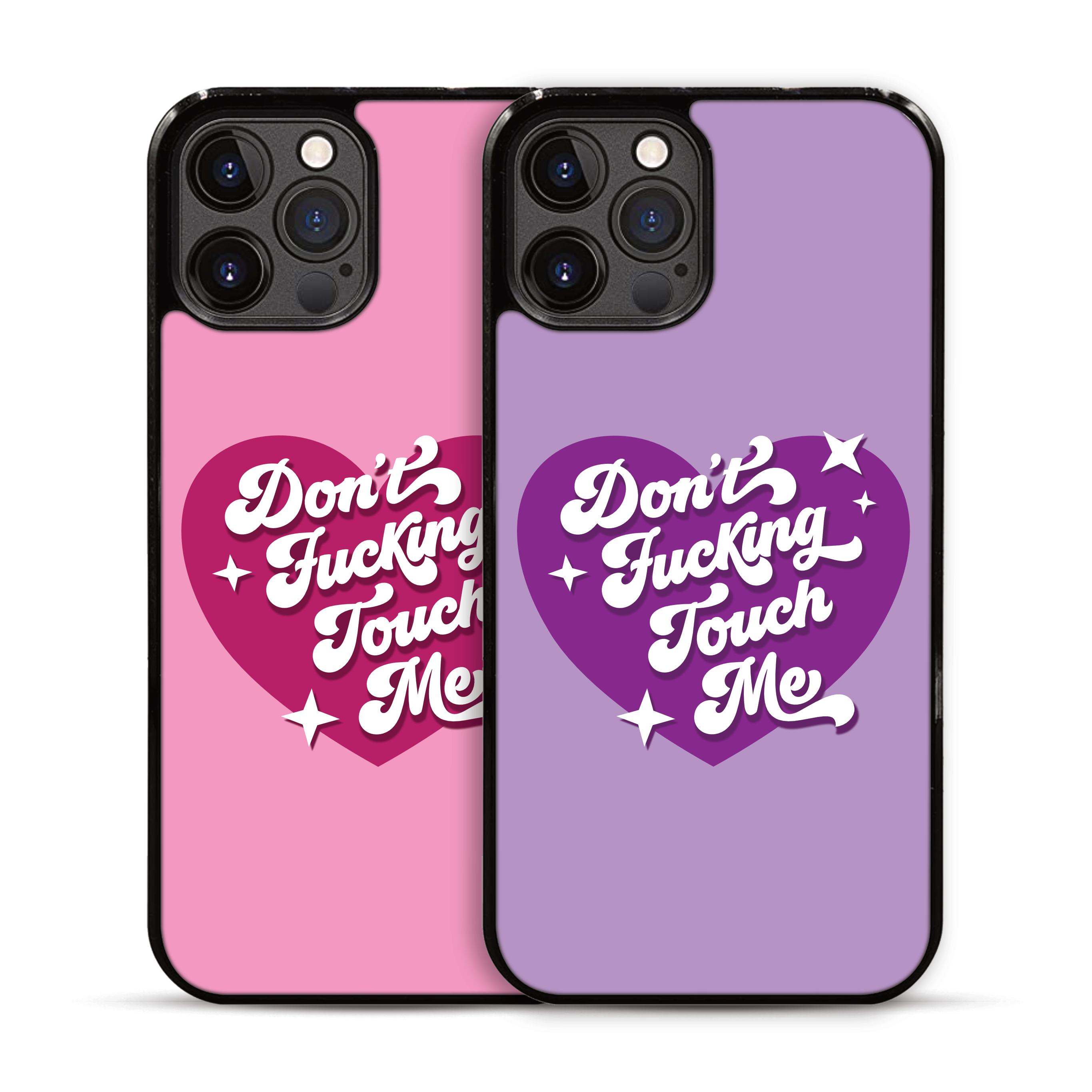 Don't Fucking Touch Me iPhone Case  Trainwreck