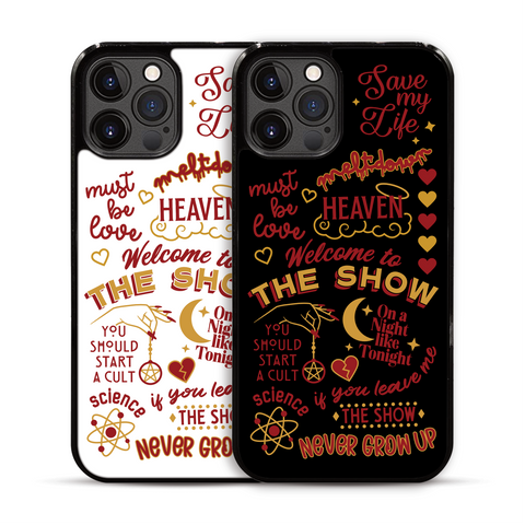 Niall Horan The Show Retro Tracklist iPhone Case