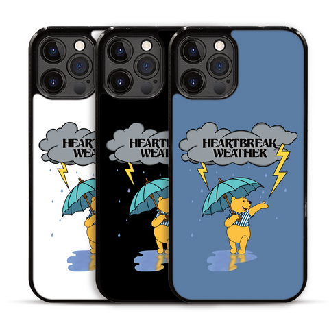 Winnie the Pooh Heartbreak Weather iPhone Case