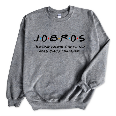 JoBros / The One Where The Band Gets Back Together Crewneck Sweatshirt