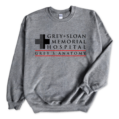 Grey + Sloan Memorial Hospital Crewneck Sweatshirt