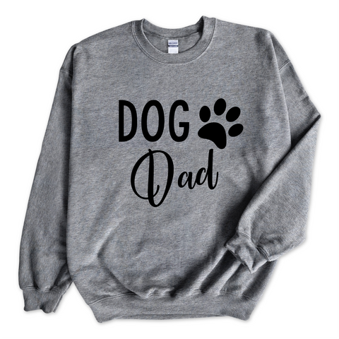 Dog Dad Crewneck Sweatshirt
