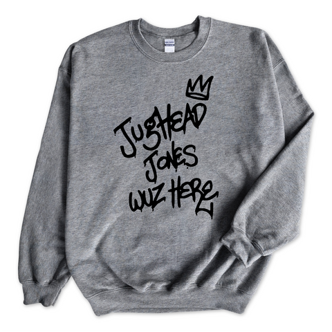 Jughead Jones Wuz Here Crewneck Sweatshirt