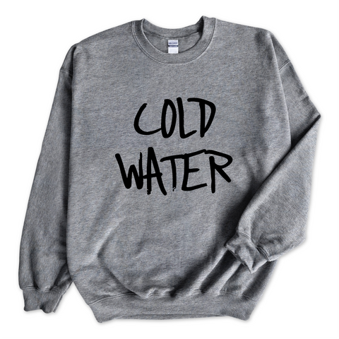 Justmoji // Cold Water Crewneck Sweatshirt