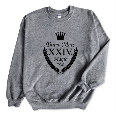 XXIVk 24k Magic Album Shield Crewneck Sweatshirt