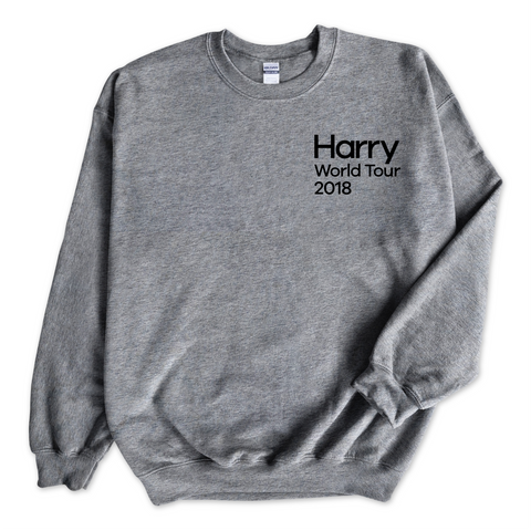 Harry World Tour 2018 Crewneck Sweatshirt