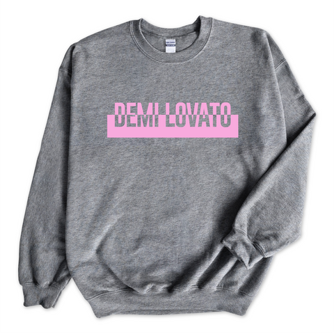 Demi Lovato // Spotify Crewneck Sweatshirt