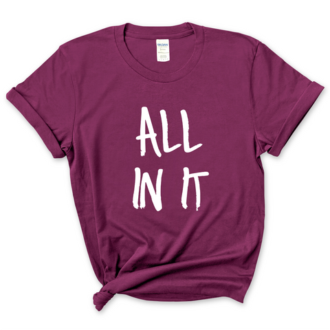 Justmoji // All In It T-Shirt