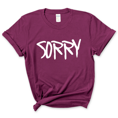 Justmoji // Sorry T-Shirt