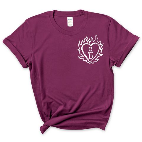 Clothes Over Bros Heart T-Shirt