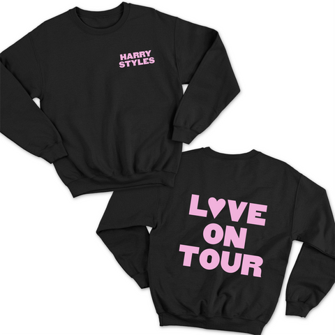 Harry Styles // Love on Tour Crewneck Sweatshirt