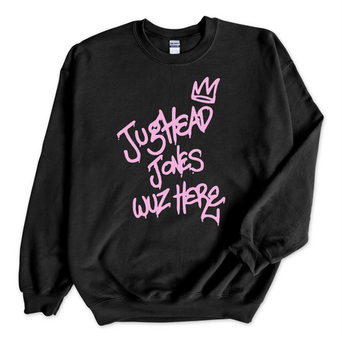 Jughead Jones Wuz Here Crewneck Sweatshirt