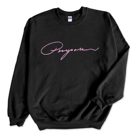 Purpose Script Crewneck Sweatshirt