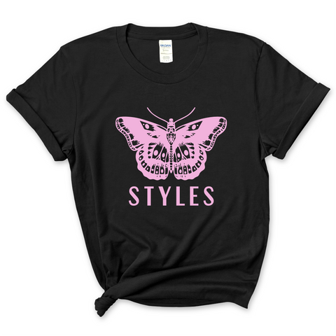 Styles Butterfly Tattoo T-Shirt