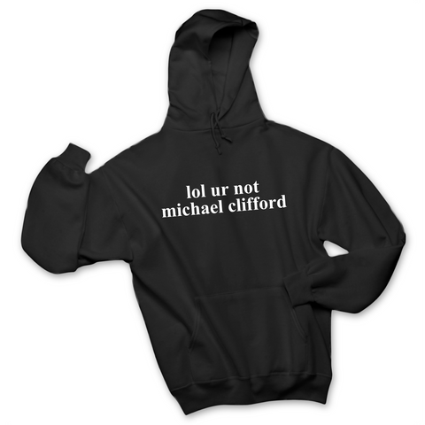 lol ur not michael clifford Hoodie