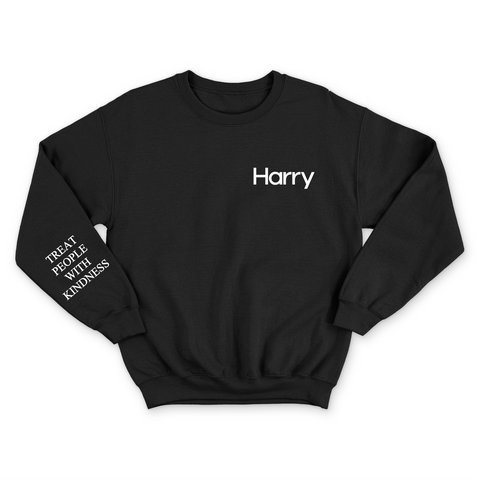 Harry // Treat People With Kindness Sleeve Crewneck Sweatshirt