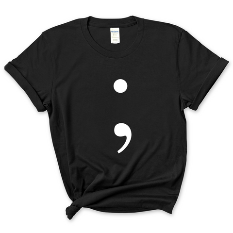 Semicolon ; T-Shirt