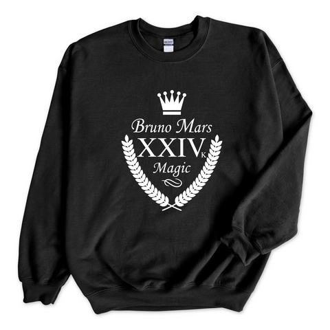 XXIVk 24k Magic Album Shield Crewneck Sweatshirt