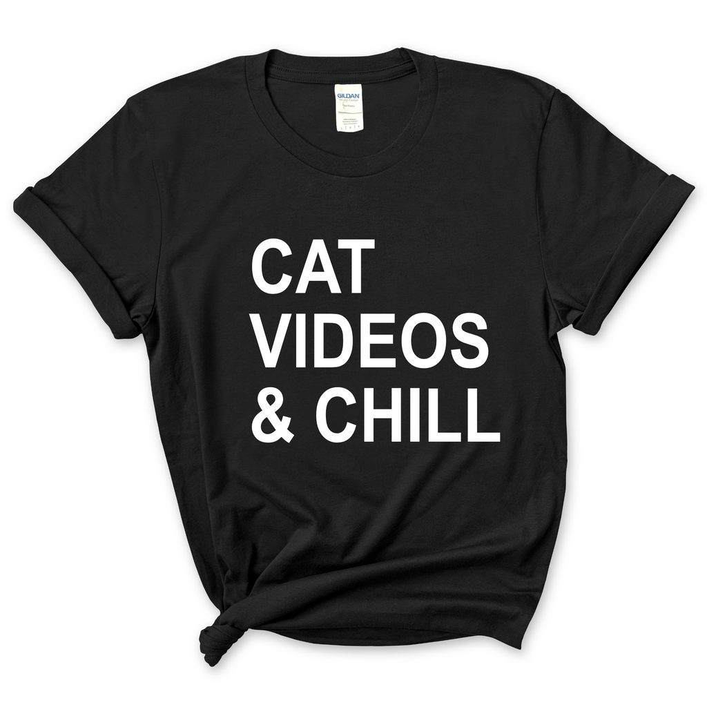 Cat Videos & Chill T-Shirt