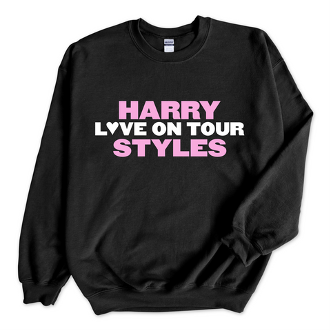 Harry Styles Love on Tour Crewneck Sweatshirt