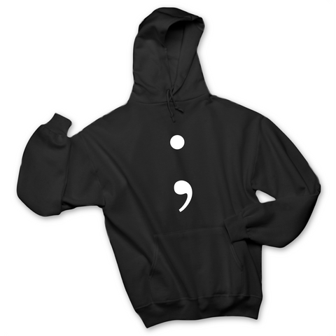 Semicolon ; Hoodie