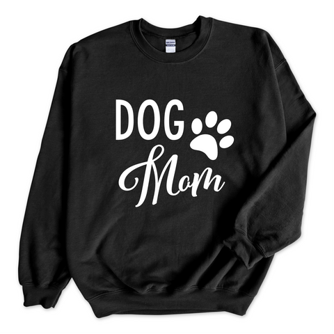 Dog Mom Crewneck Sweatshirt